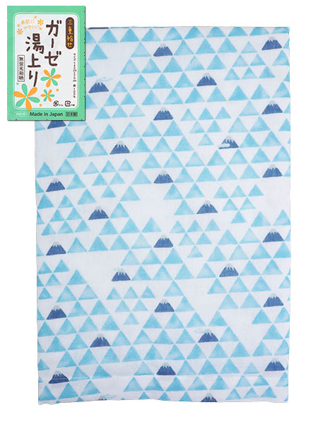 三重袷せ ガーゼ湯上り うろこふじ