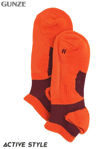 グンゼ ACTIVE STYLE 婦人くるぶし丈ソックス アーチサポート