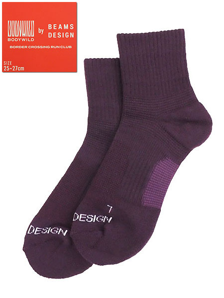 グンゼ BODY WILD by BEAMS DESIGN 紳士ソックス ショート丈