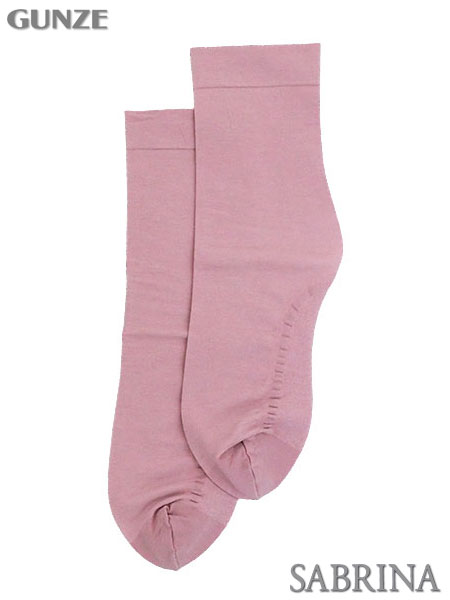 グンゼ SABRINA(サブリナ) 婦人ソックス ストッキングのような靴下 吸湿発熱 ミドルクルー丈