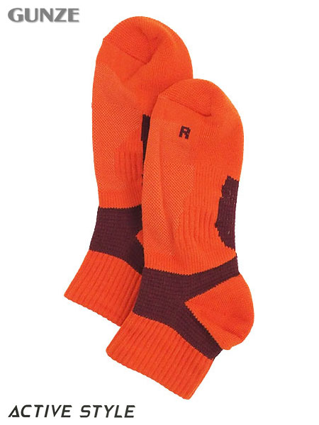 グンゼ ACTIVE STYLE 婦人丈長ショートソックス アーチサポート
