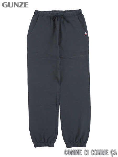 GUNZE(グンゼ)コムシコムサ 紳士長パンツ 無地 ミニ裏毛