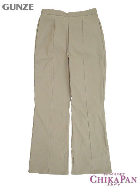 グンゼ チカパン 婦人ストレッチフレアパンツ