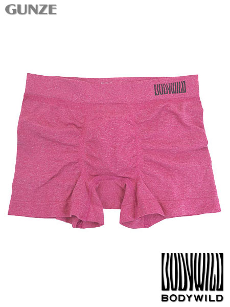 グンゼ BODYWILD 紳士ボクサーパンツ(前とじ) 3D-BOXER 無地