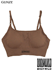 グンゼ BODYWILD(ボディワイルド)婦人立体成型ハーフトップブラ 無地の詳細画面へ