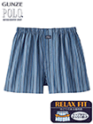 グンゼ POLO(ポロ) 紳士トランクス(前あき) ストライプ柄の詳細画面へ