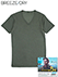 BREEZE DRY(ブリーズドライ) サラサラ感5倍 紳士半袖V首Tシャツ メッシュの詳細写真