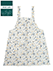 PETIT LIFE 婦人肩紐エプロン 綿100% 花柄