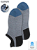 グンゼ アセドロン 紳士ソックス スニーカー丈 3色使い ハンズフリーシューズに最適の詳細写真Ａ
