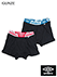 グンゼ umbro(アンブロ)男児ボクサーブリーフ(前あき) 2枚セット メッシュ 150cmの詳細写真Ａ