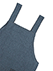 naturic 男女兼用デニムH型エプロン ストライプ柄の詳細写真Ｃ